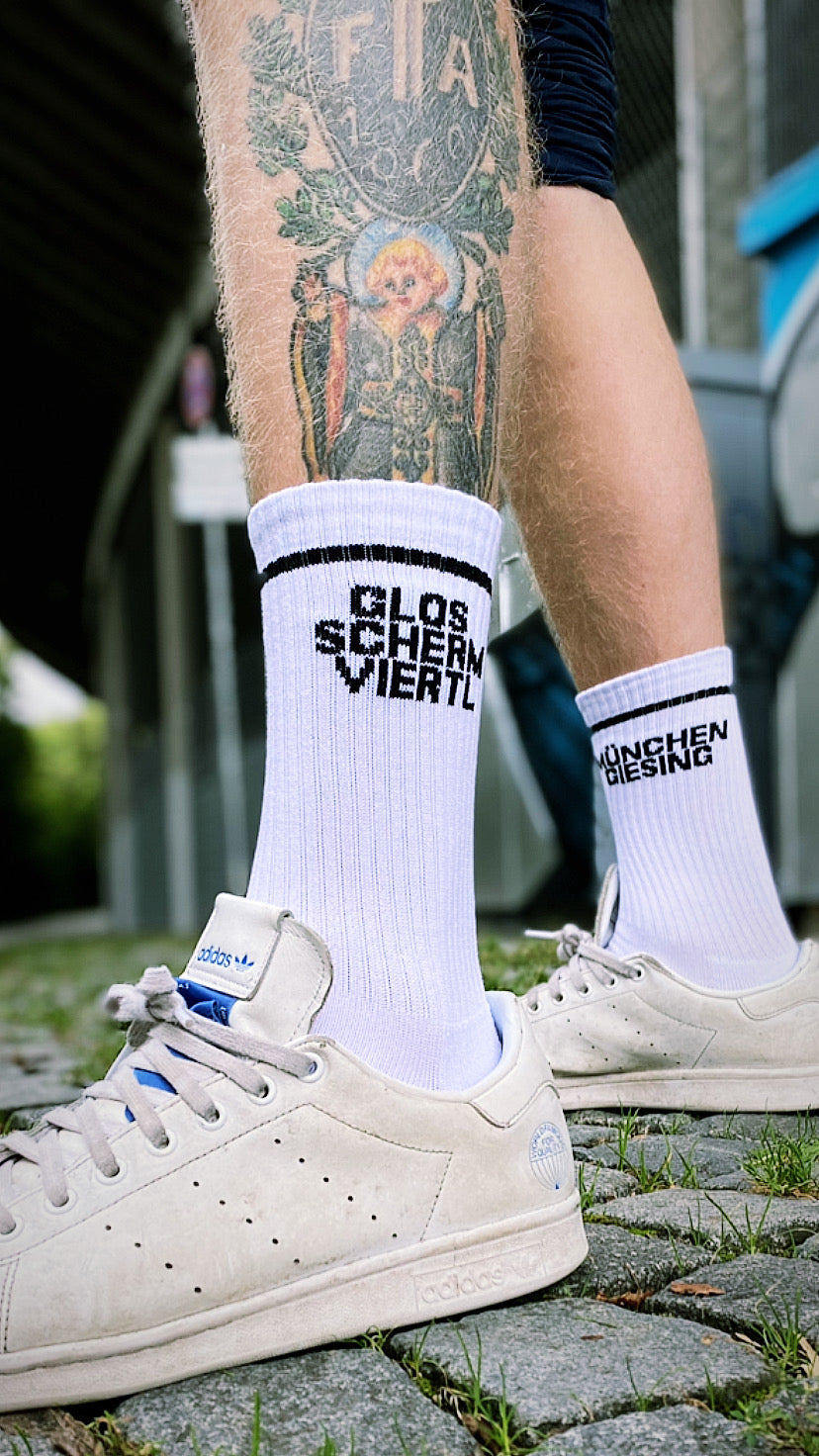 Socken - "Glossschermviertl"