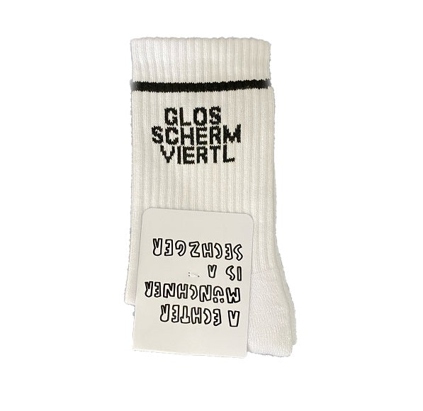 Socken - "Glossschermviertl"