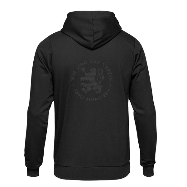 Hoodie - Wir sind der Verein "carbon" (back)