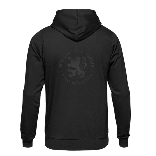 Hoodie - Wir sind der Verein "carbon" (back)