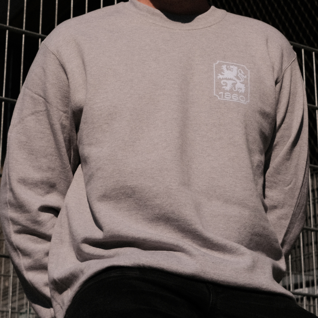 Pullover - "1860", grau