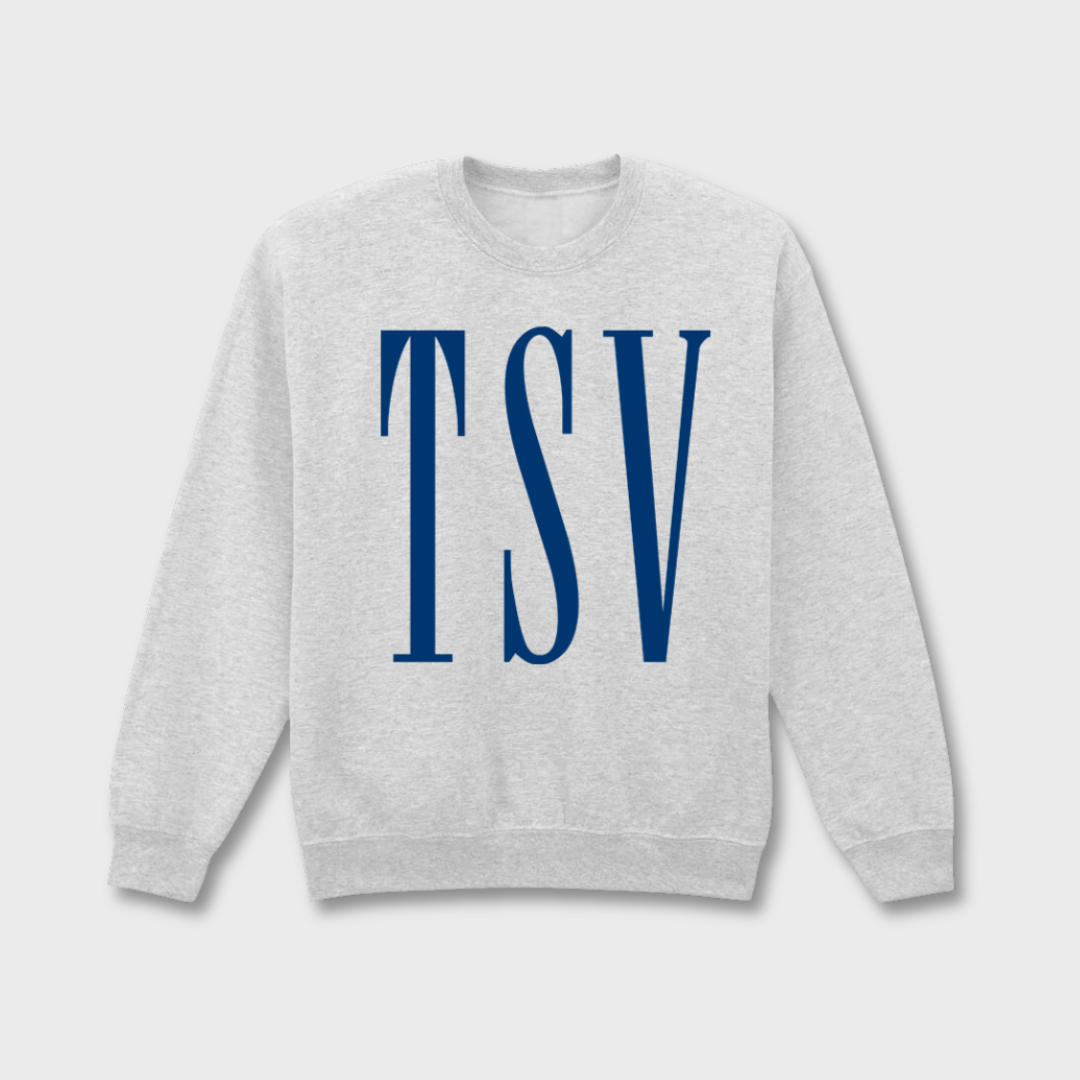 Pullover - "TSV", grau