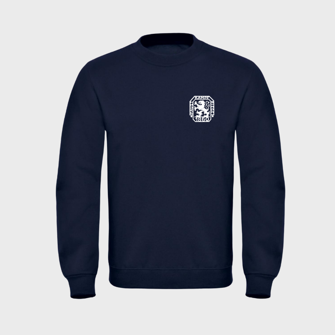 Pullover - "Faustkampfriege", navy