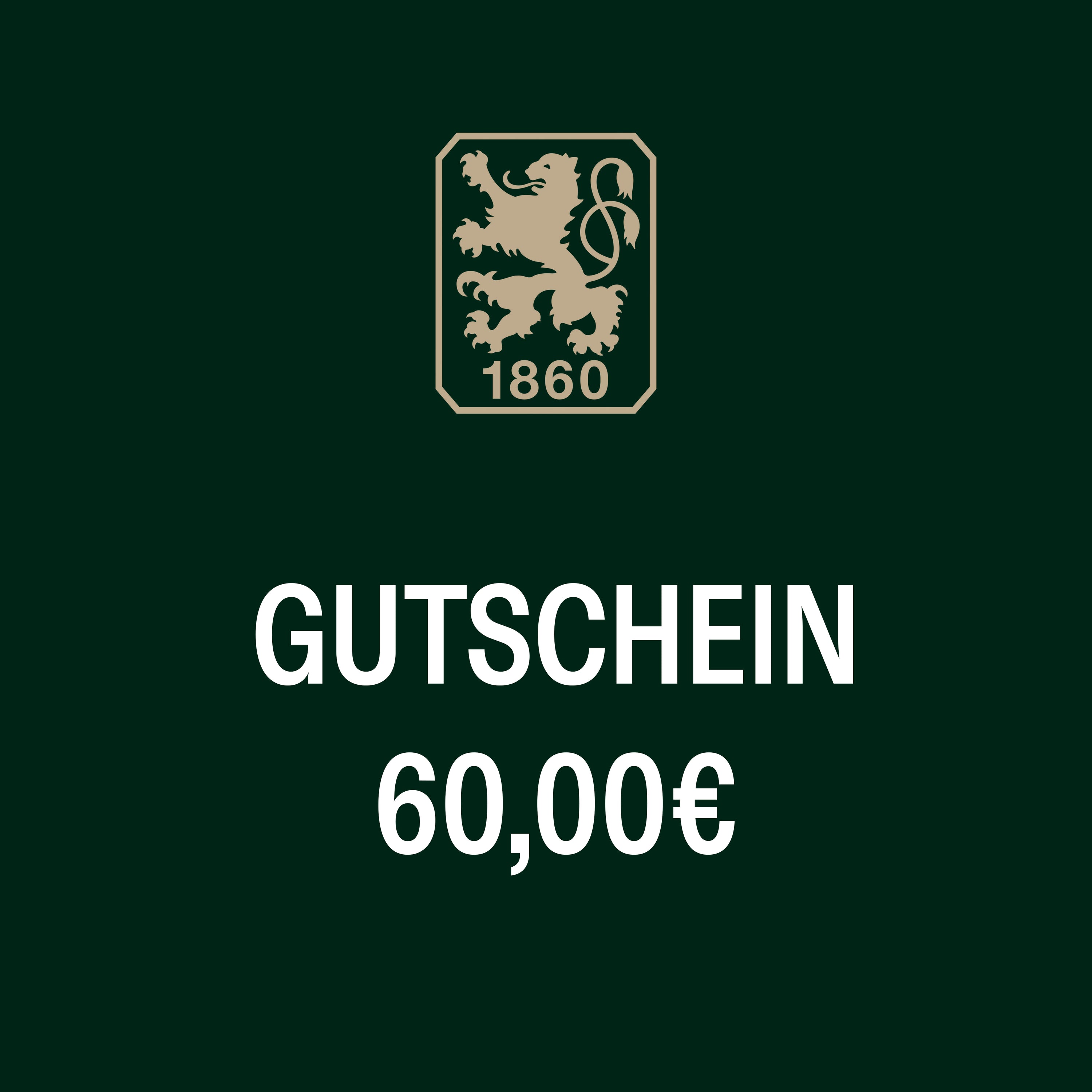 TSV 1860 München e.V. - Gutschein